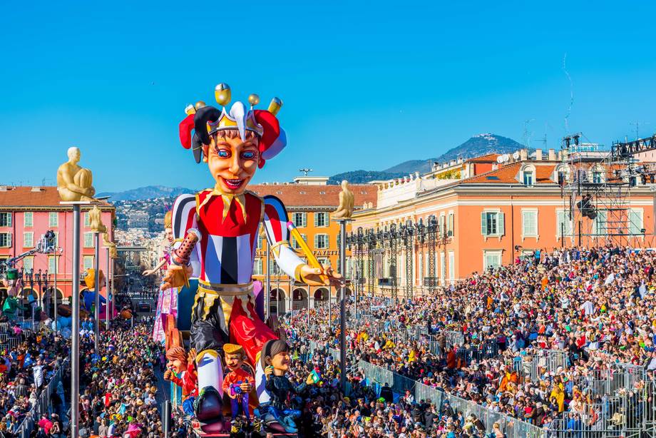 KARNEVAL IN NIZZA UND ZITRONENFEST IN MENTON - begleitete Gruppenreise ab / bis Wien